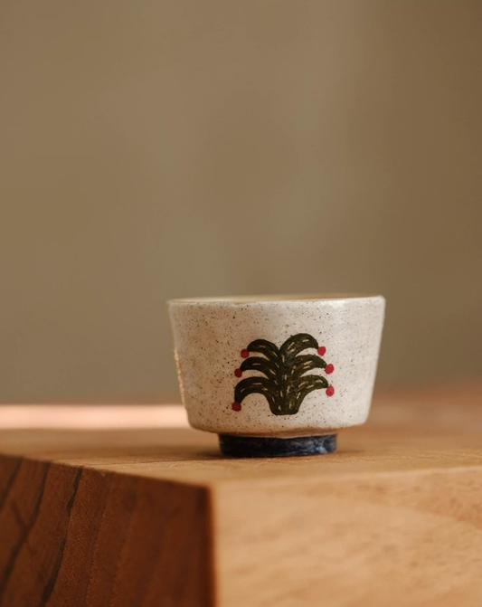 Forest Whimsy Hand-Painted Tea Master Cup