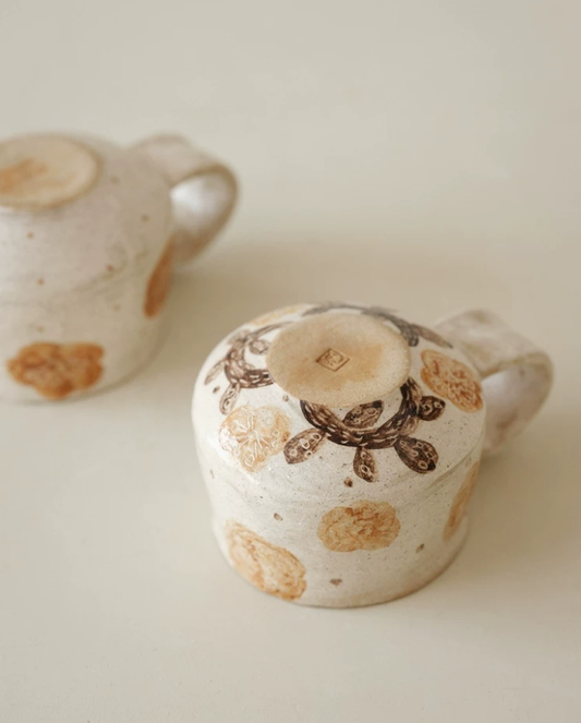 Cat & Rabbit Latte Art Healing Cup