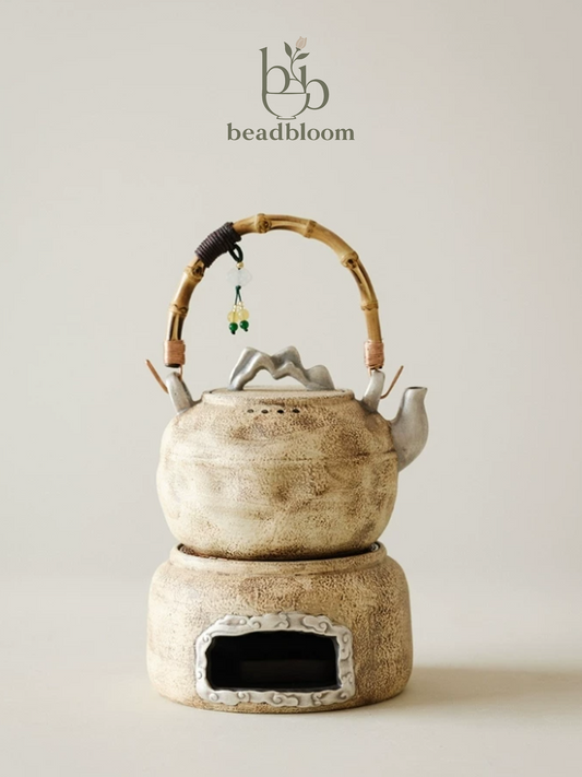 Fireplace Brew Stone Tea Ceremony Set