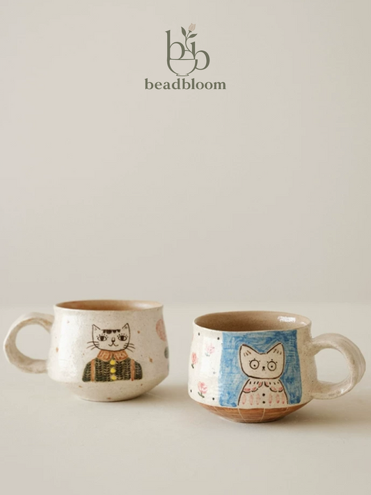 Oat Mist Underglaze Artisan Mug