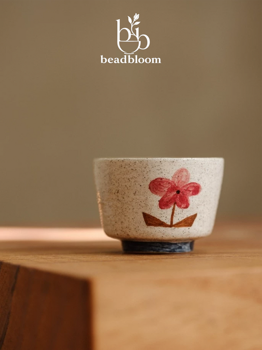 Forest Whimsy Hand-Painted Tea Master Cup