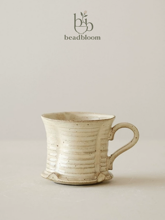 Mid-Century Rustic Artisan Coffee Cup