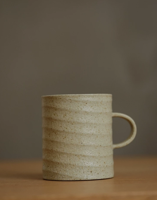 Caramel Oat Wabi Kiln-Glaze Mug