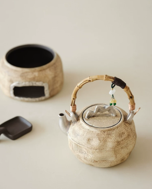 Fireplace Brew Stone Tea Ceremony Set